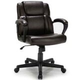 Costway Executive Leather Office Chair