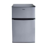 Galanz 3.1 Cu ft Two Door Mini Fridge with Freezer Estar