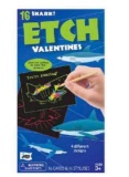Mello Smello Shark Etch Valentine Card Kit