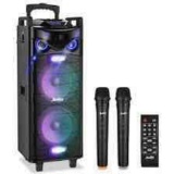 Moukey Karaoke Machine, Double Portable Bluetooth Speaker