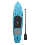 Lifetime Amped Hardshell Paddleboard with Paddle, Glacier Blue