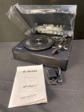 DONNER Turntable Vinyl Record Player Black US