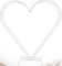 Heart Shaped Wedding Metal Arch