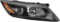 AutoModed Aftermarket Halogen Headlight Headlamp Assembly with Bulbs Replaces 921024C500 92102-4C500