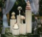 Muchen 4pc Cylinder Pedestal Stands For Party