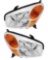 For Toyota Rav4 Headlight 2004 2005 Driver and Passenger Side Headlamp Replacement