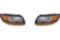 For Hyundai Santa Fe Headlight Assembly 2010 2011 2012 Pair Driver and Passenger Side