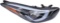 OUKANING For 2014 2015 2016 Hyundai Elantra Right Passenger Side Headlight Headlamp Replacement