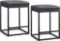 MAISON ARTS Black Counter Height 24