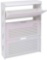 3-Layer White Tipping Shoe Cabinet