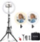 MountDog LED Ring Light Dimmable Selfie Ring