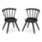Delta Children 2-Piece Traditional Wood Windsor Chair Set