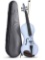 Donner RISING-VI Carbon Fiber Violin, blue
