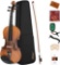 Eastar 1/2 Half Size Violin EVA-3 Matte Violin Set for Beginners with Hard Case