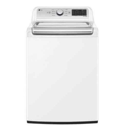 LG - 5.3 Cu. Ft. High-Efficiency Smart Top Load Washer