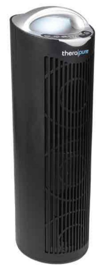 Air Purifier Black Plastic Portable Thera Pure