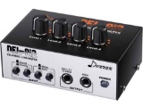 Line Mixer 4 Channel, Donner Low-Noise Mini Audio Mixer