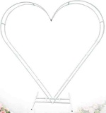 Heart Shaped Wedding Metal Arch