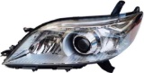Driver Side White Housing Headlight For Toyota Sienna 2011-2014