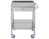 HaroldDol 2 Layer Laboratory Cart