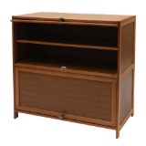 Miumaeov Shoe Organizer, 5 Tier Bamboo Shoe Rack