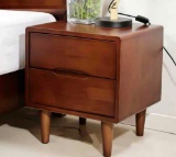 LOYALHEARTDY Mid Century Wood Nightstand