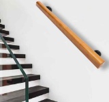 DYNAMI 3ft Wood Handrails for Indoor Stairs