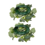 2pcs Table Decoration Garland Mini Christmas Eucalyptus