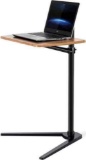 Movable UP-8T Aluminum 7-20 Inch Laptop Floor Stand Height Adjustable Bedside Lapdesk Sofa Desk