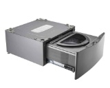 LG - SideKick 1.0 Cu. Ft. High-Efficiency Top Load Pedestal Washer with 3-Motion Technology -