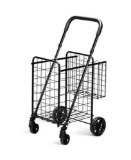 Costway Folding Shopping Cart Jumbo