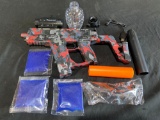 Red Graffiti Texture-KRISS Vector