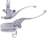 XtremeAmazing Motorcycle 1 Inch Handlebar Hydraulic Brake Clutch Master Cylinder Lever Handle Bars