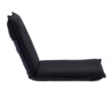 Adjustable 6-Position Floor Chair Folding Lazy Man Sofa Chair-Black