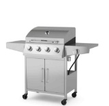 5- Burner Propane Gas Grill With Side Burner