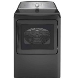 GE Profile - 7.4 Cu. Ft. Smart Electric Dryer with Sanitize Cycle and Sensor Dry