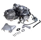 Complete engine (no oil) 110cc, manual transmission + carburetor