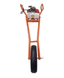 HENHAIY 63CC Post Hole Digger, 3HP Gas Powered Earth Auger, 2-Stroke Gasoline Hand Push Hole Digger
