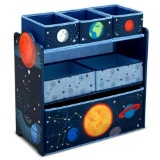 Delta Children Space Adventures 6 Bin Design and Store Toy Organizer