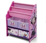 Delta Children Minnie Mouse Book & Toy Organizer