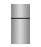 Frigidaire - 13.9 Cu. Ft. Top-Freezer Refrigerator - Brushed Steel