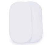 Fitted Bassinet Sheet Set, 2-Pack 28 X 14 Inch