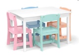 MySize Kids Table with 4 Chairs
