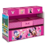 Disney Minnie Mouse Deluxe 9 Bin Design and Store Toy Organizer by Delta Children