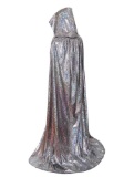 GRACIN 43? Halloween Length Cloak Shiny Hooded Cape (63 pcs)