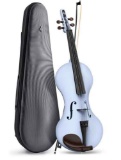 Donner RISING-VI Carbon Fiber Violin, blue