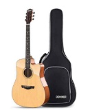 Donner Acoustic Guitar for Beginner Full Size 41 Inch