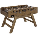 WOOD FOOSBALL TABLE