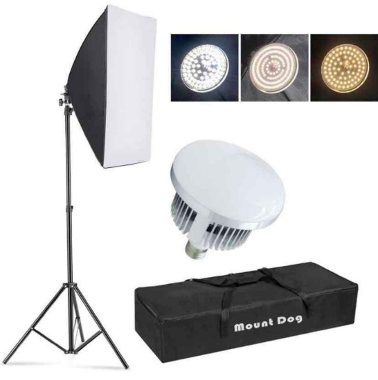 MOUNTDOG Softbox Lighting Kit