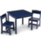 Delta Children MySize Kids Wood Table and Chair Set